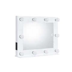 Avery - Accent Mirror - White - 32-"