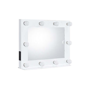 Avery - Accent Mirror - White - 32-"
