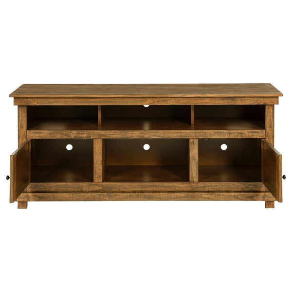 Payne - 60## TV Stand Media Console - Distressed Brown