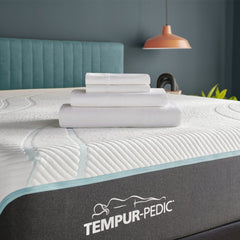 A classic for a reason. Woven from soft, durable and absorbent long staple cotton - the original performance fabric - these soft-meets-stretch, lightweight sheets have been redesigned for an even better fit on your Tempur-Pedic mattress. The fitted sheet 