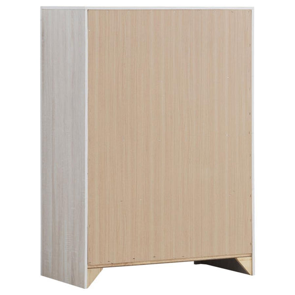 Brantford - 4-Drawer Bedroom Chest - Coastal White