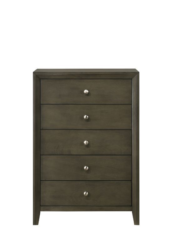 low profile footboard and wooden tapered legs. With all matching case goods
