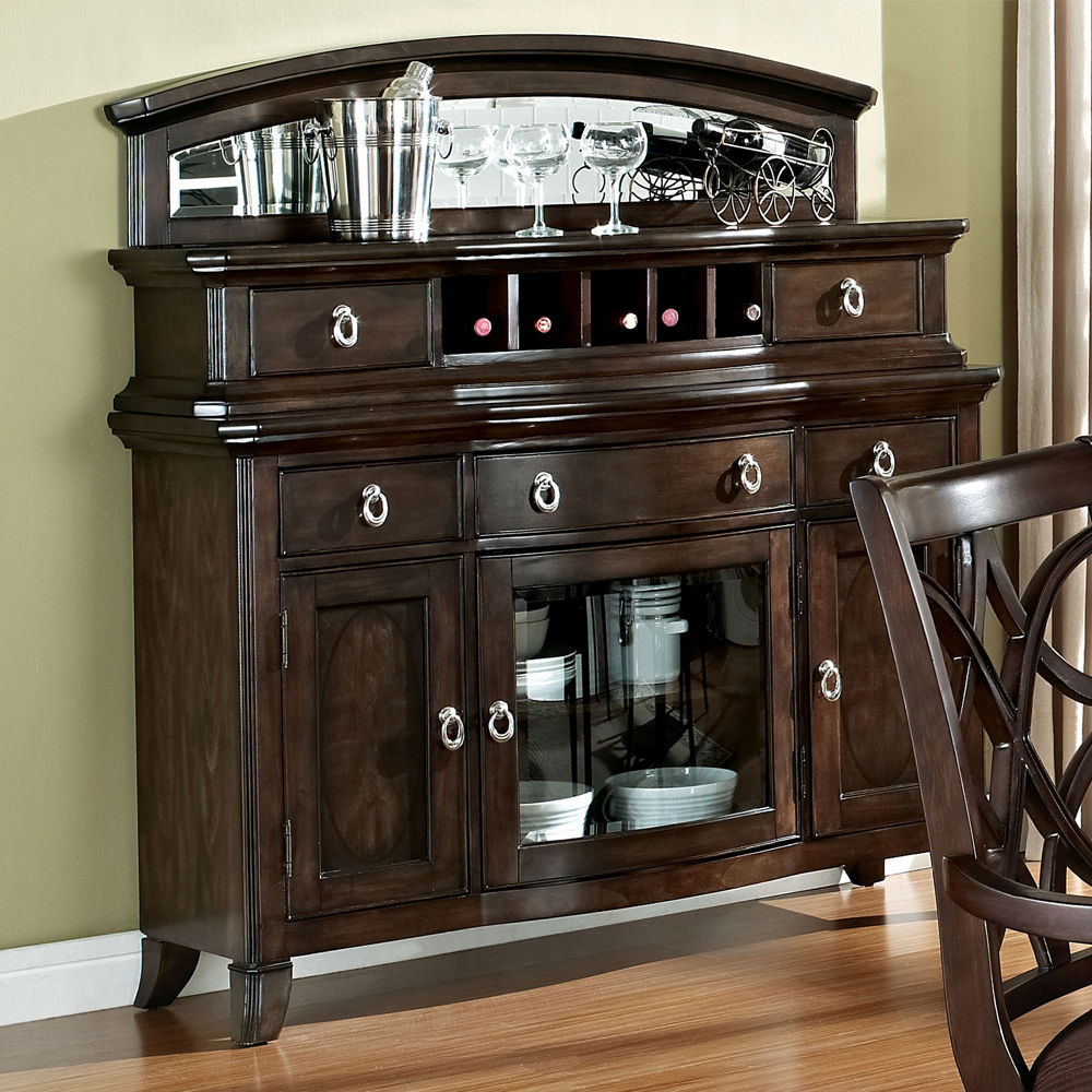 5 Drw, 3 doors w/shelf Drawer: GLIDE Center Wood, DT French @ Back Only, All drawers w/Felt Lined,