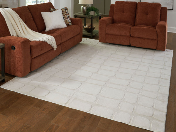  furry floor covering? The subtly stunning abstract design and textured faux fur of this rug create a trendy look thatâ€™s sure to elevate any modern home. The best part? It-'s super easy to cleanâ€”simply drop it in the washing m
