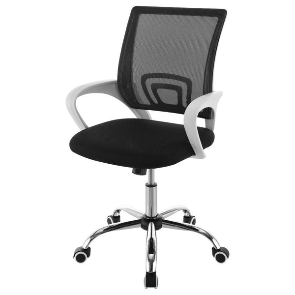 Felton - Upholstered Adjustable Home Office Desk Chair - Black