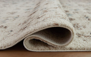 Jossler - Ivory / Brown / Teal - Medium Rug