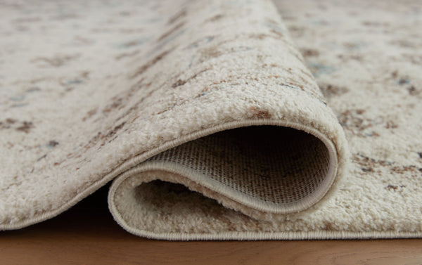 Jossler - Ivory / Brown / Teal - Medium Rug