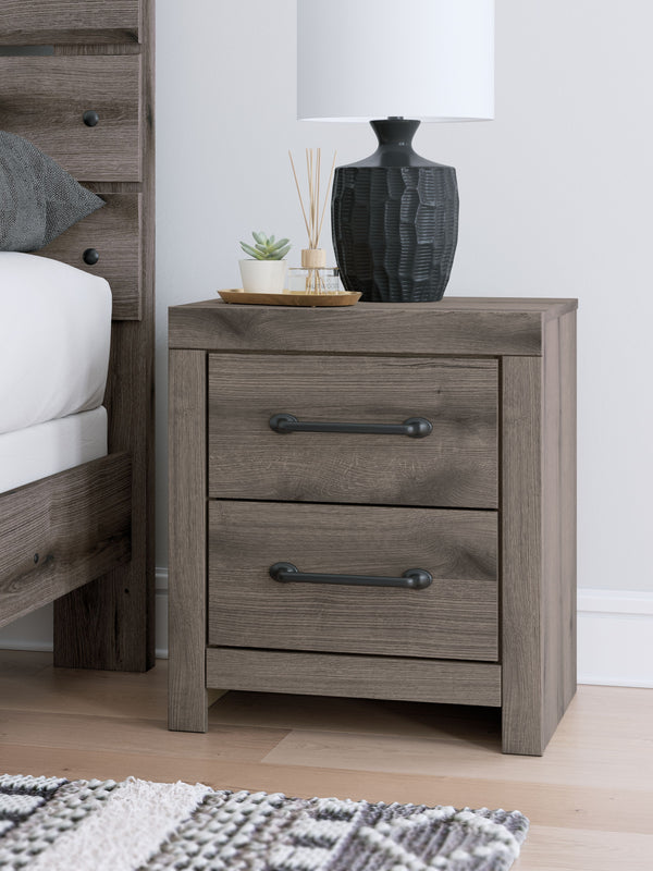  this nightstand suits styles from rustic to industrial. Its smooth-gliding drawers store essentials with ease. Ready to recharge? Included USB ports allow you to keep go-to devices close. Dressed in a ch