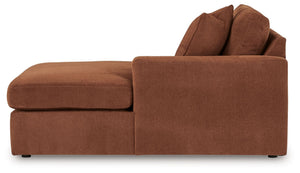 Modmax - Spice - 7-Piece Sectional With Laf And Raf Corner Chaises And With Storage Console