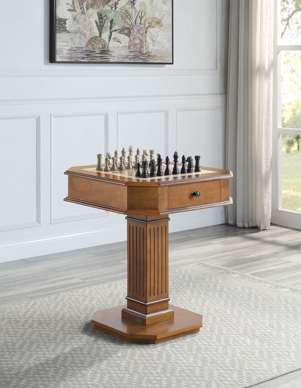 Galini - Gaming Table - Brown, Dark - 28-"