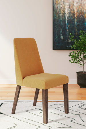 Lyncott - Brown / Yellow - 5 Pc. - Dining Room Table