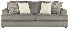 Flaunting a trendsetting silhouette, this sofa puts the contemporary in your contemporary home. Its â€œthree over twoâ€ profile eliminates the center seat cushion, giving you elongated plushness and deep seating. And the microfiber fabric satisfies your 