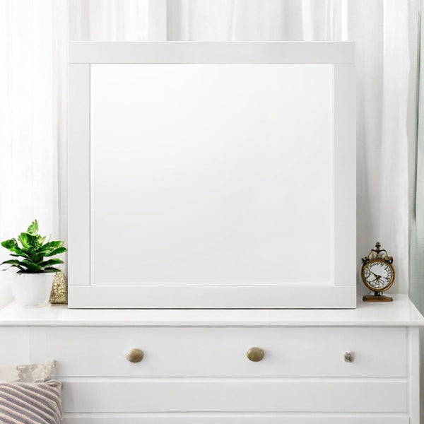 Chelsie - Mirror - White Finish