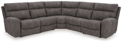 Stylish, adaptable and durable. Your living room is the central hub of your homeâ€”why settle for anything less? With this power reclining sectional, you can make everyday lounging effortless. A modular design gives you the flexibility to rearrange and re