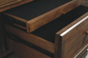  King Sleigh Bed with 2 Storage Drawers