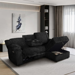 Salem Right Arm-facing Power Sectional Sofa & Storage Chaise
