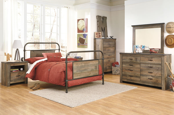 Trinell - Brown - One Drawer Night Stand