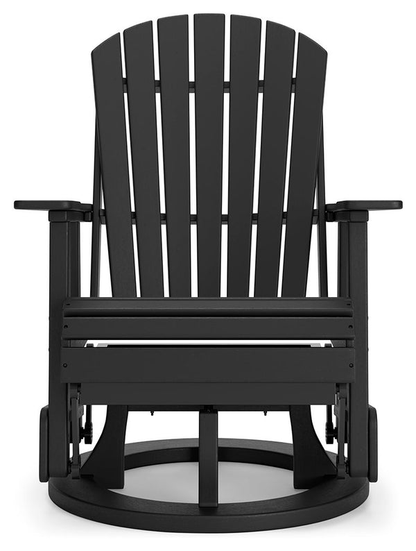 Hyland Wave - Black - Swivel Glider Chair