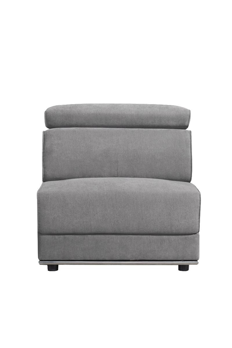 Assembled, Modular LF Sofa (3 Seater LF Arm: Adjustable Headrest & Pull seat) Tight Back & Seat Cushion (2+2) Seat Construction: Full Foam Foam Density: D26 Seat Back Height(from cushion to top): 16-"-23-"<br/><br/><b>Product Features</b><ul><li>Modular A