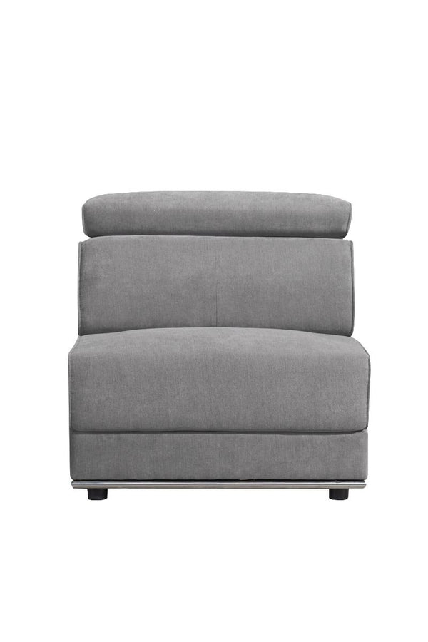 Assembled, Modular LF Sofa (3 Seater LF Arm: Adjustable Headrest & Pull seat) Tight Back & Seat Cushion (2+2) Seat Construction: Full Foam Foam Density: D26 Seat Back Height(from cushion to top): 16-"-23-"<br/><br/><b>Product Features</b><ul><li>Modular A