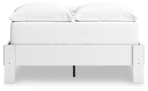 Hallityn - White - Full Platform Bed