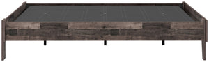 Neilsville - Multi Gray - Full Platform Bed