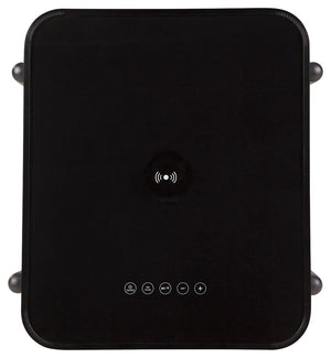 Jorvalee - Gray / Black - Accent Table with Speaker