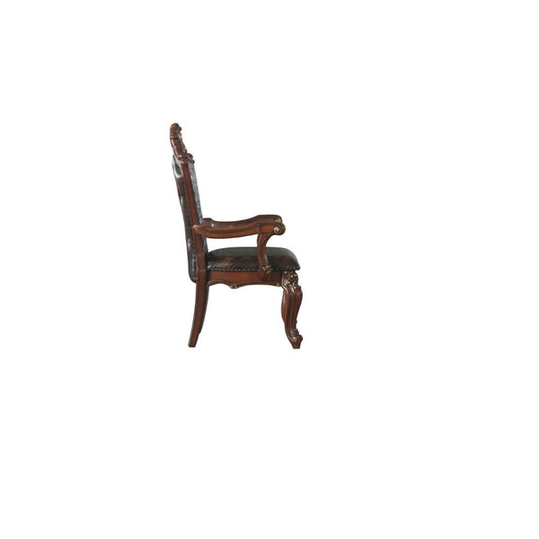  Arm Chair (High Backrest) Stationary Seat: Standard Dining Height Padded SEAT & BACK: PU