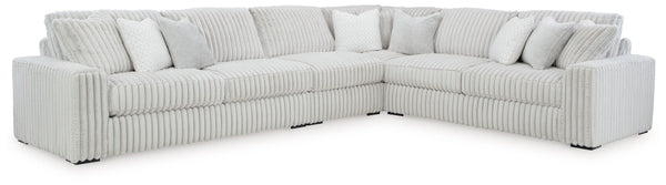 Stupendous - Alloy - 5 Pc. - 4-Piece Sectional