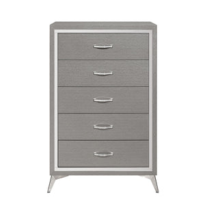  making it a perfect addition to any modern bedroom. This chest is carefully crafted from manufactured woods and eco-friendly decorative laminate