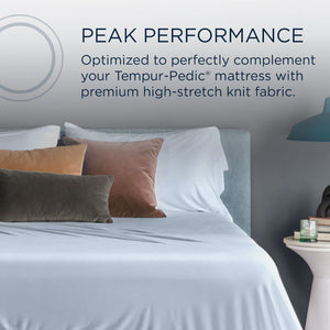 Linens - Tempur-Pedic ProPerformance Sheet Set - Sleepy Blue - California King