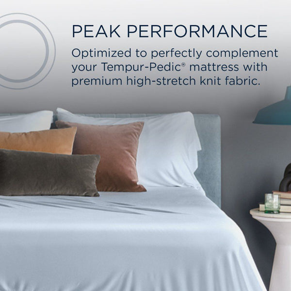 Linens - Tempur-Pedic ProPerformance Sheet Set - Sleepy Blue - California King