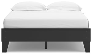 Socalle - Black - Full Platform Bed