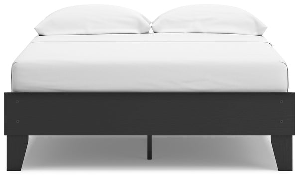 Socalle - Black - Full Platform Bed