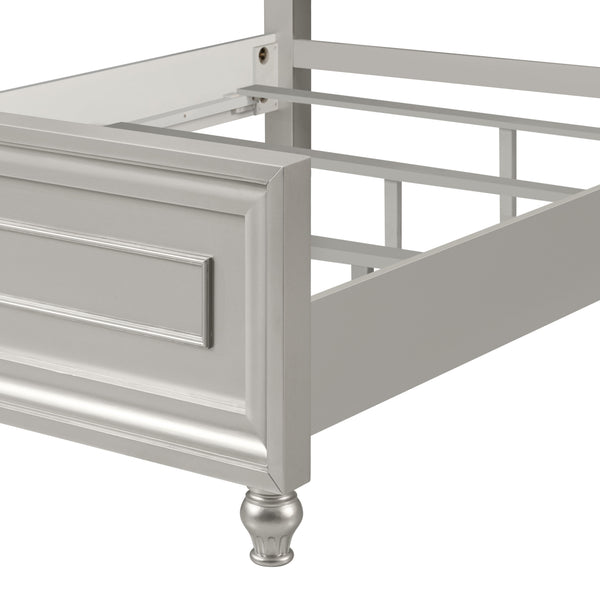 Reflections - 5/0 Queen Bed - Silver