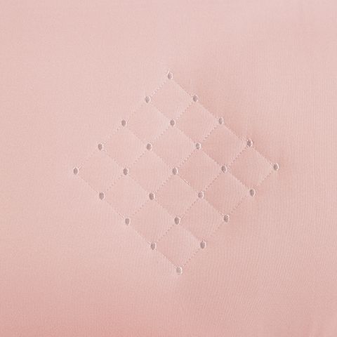 Lexann - Pink / White / Gray - Full Comforter Set