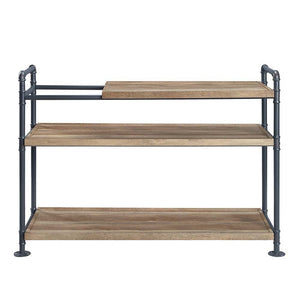 Brantley - Bookshelf - Oak & Sandy Black Finish - 32"