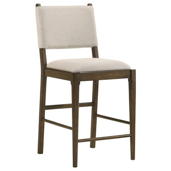  it features foam-padded seating and a wrapped backrest with unique brown tie ac