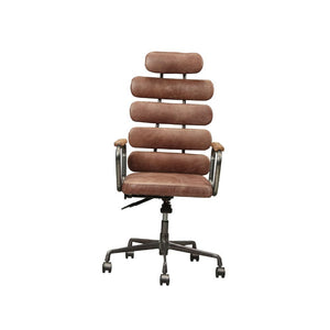 Calan - Executive Office Chair - Vintage Whiskey Top Grain Leather