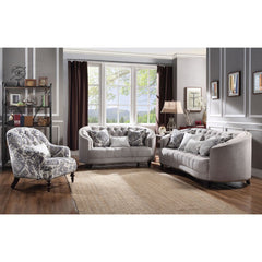 Saira - Chair With Pillow - Pattern Fabric