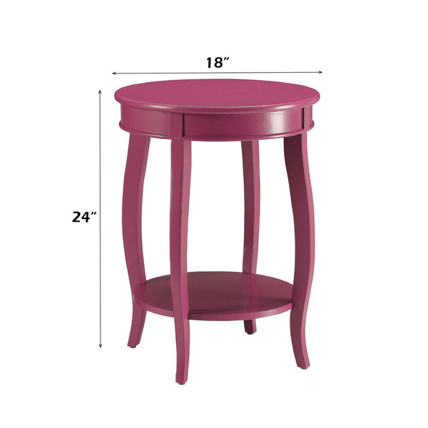 Aberta - Accent Table - Pink