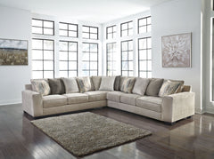 Master the art of cool, clean-lined styleâ€”loaded with sumptuous comfortâ€”with this sectional. Plush and posh, the decidedly contemporary seating is dressed to impress with wedge-cut track armrests and box cushions for a minimalist-chic aesthetic. Desig