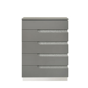  contemporary look while providing scratch and water resistance. Constructed from a combination of solid an