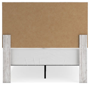 Cayboni - Whitewash - Full Panel Bed