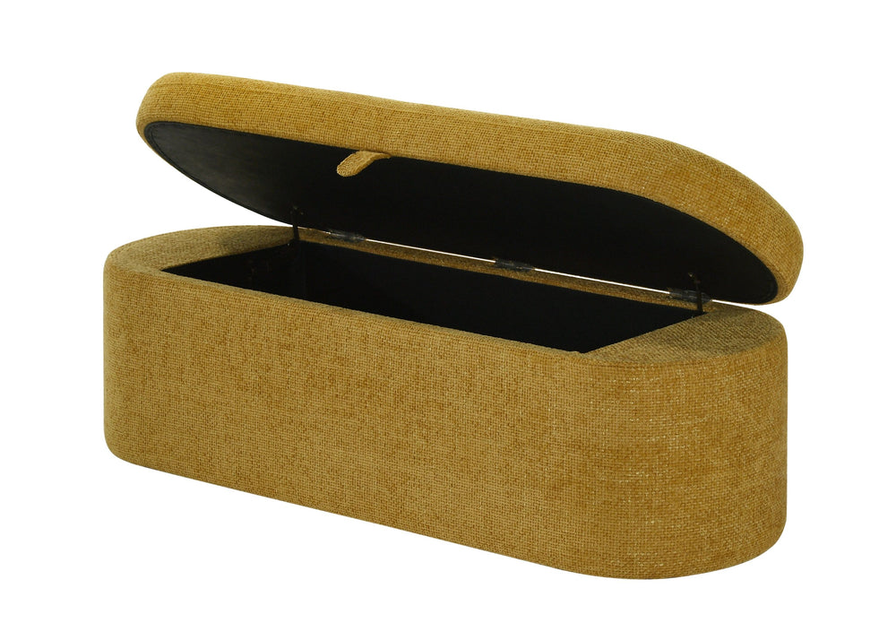 Enhance both style and functionality in your space with this chic and versatile accent piece. Wrapped in a beautifully textured fabric, it exudes warmth and elegance while seamlessly complementing a variety of dÃ©cor styles. Designed for modern living, it