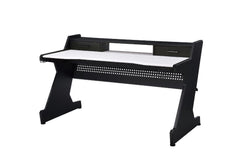 KDâ€¢ Rectangular Gaming Tableâ€¢ 2 Storage Drawersâ€¢ Storage: Open Compartmentâ€¢ Table Top Thickness: 18mm<br/><br/><b>Product Features</b><ul><li>Case: 1Pc/1Ctn</li><li>Finish: Black & White Finish</li><li>Style: Industrial</li><li>Materials: Composit
