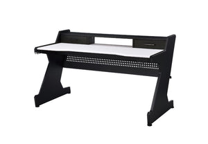 KDâ€¢ Rectangular Gaming Tableâ€¢ 2 Storage Drawersâ€¢ Storage: Open Compartmentâ€¢ Table Top Thickness: 18mm<br/><br/><b>Product Features</b><ul><li>Case: 1Pc/1Ctn</li><li>Finish: Black & White Finish</li><li>Style: Industrial</li><li>Materials: Composit