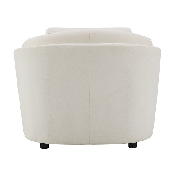 Mariko - Chair With Pillow - Beige Linen