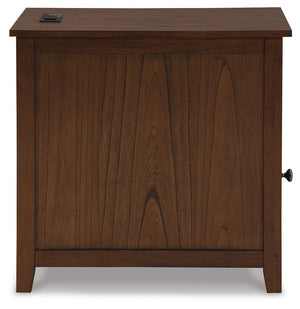 Treytown - Brown - Chair Side End Table