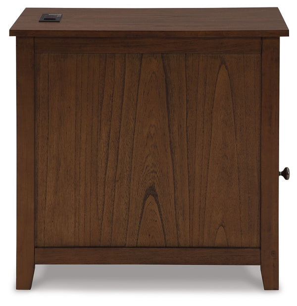 Treytown - Brown - Chair Side End Table